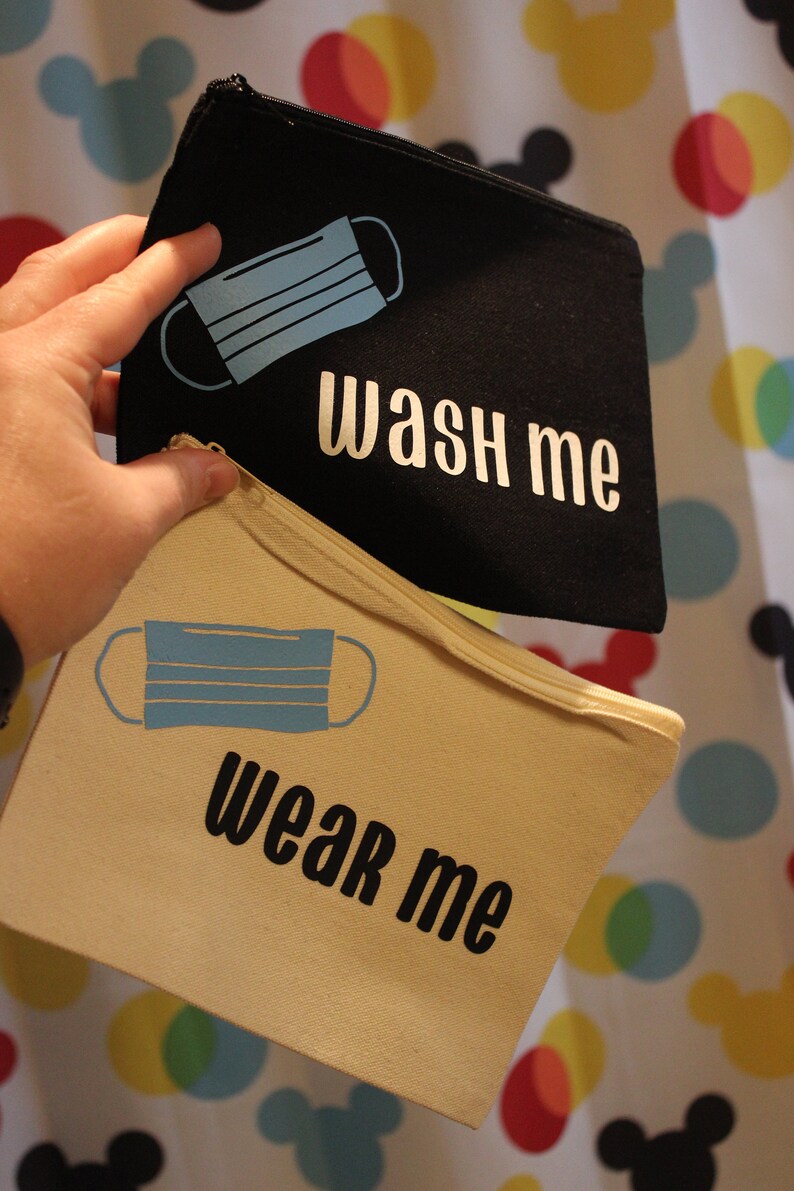 Wash me READY TO SHIP Wear Me Mask Bags Set