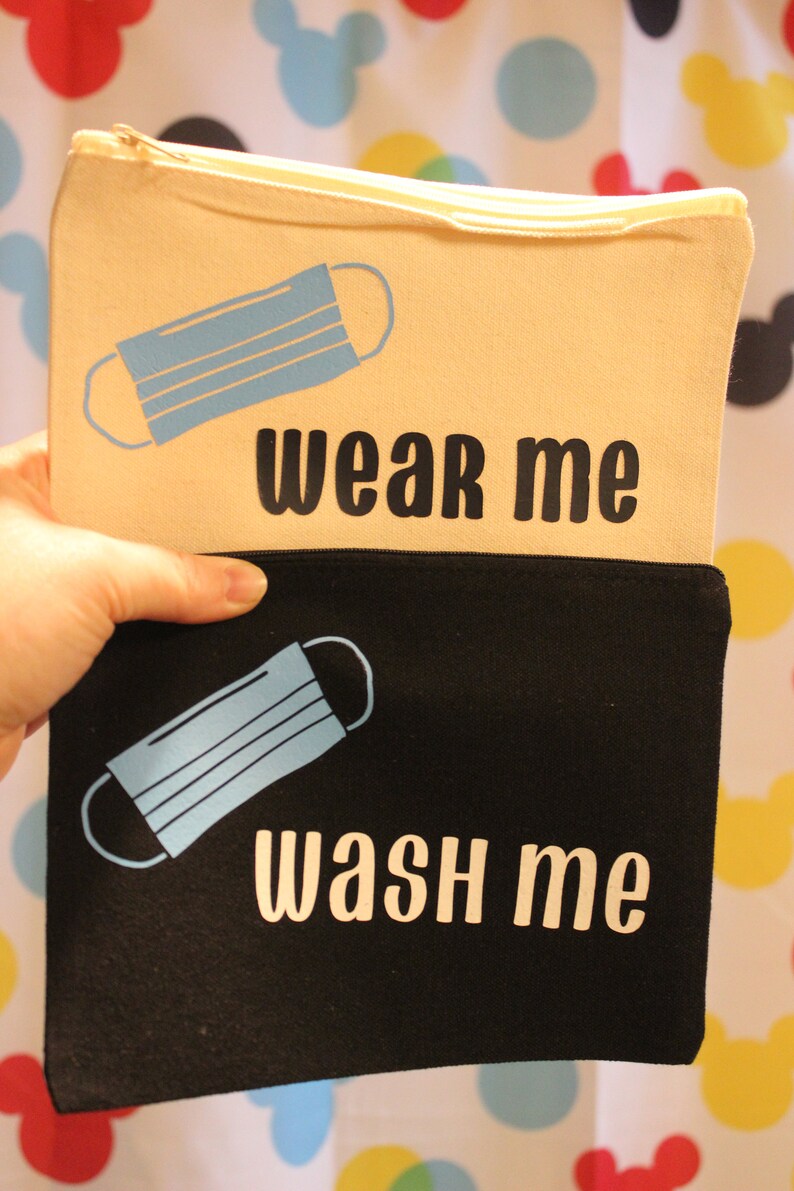 Wash me READY TO SHIP Wear Me Mask Bags Set