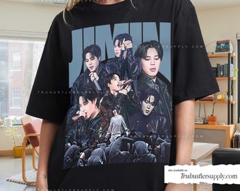 Jimin Bts Inspired Kpop Vintage Graphic T Shirt, Jimin concert Retro Shirt, Jiminaa Graphic Tee, Jimin Kpop Graphic Shirt, Jiminaa Viral tee