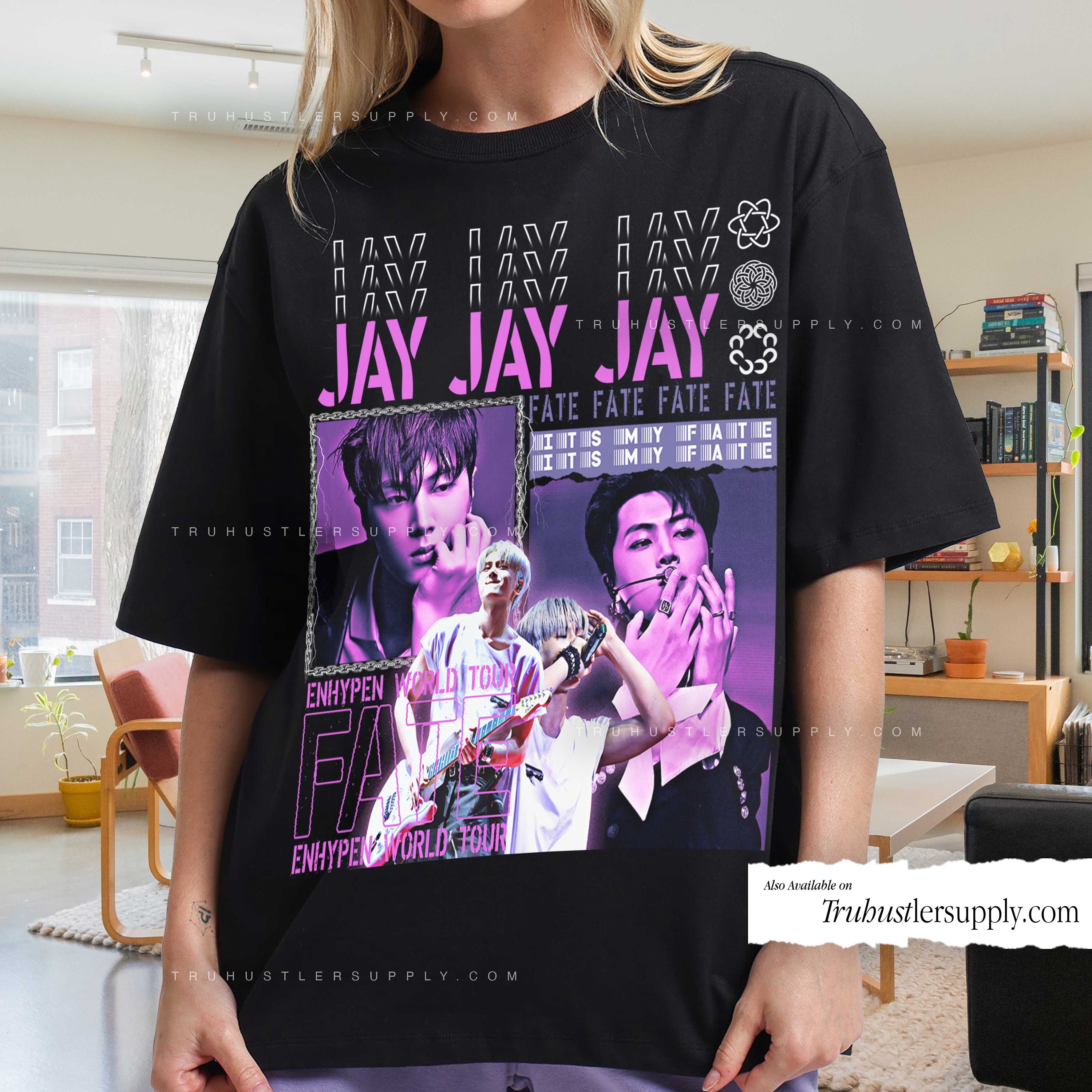 ENHYPEN Artist-Made ジェイ　JAY Tシャツ　黒 新品 未開封 ENHYPEN ジェイArtist-Made Tシャツ 黒 M - メルカリ