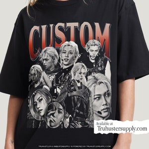 CUSTOM YOUR Own Kpop Shirt Idea Here, Custom Kpop Bootleg Tee for him or her, Insert Your Design, Personalized T shirt, Customized design
