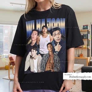 Wi Ha Joon Bootleg Graphic Shirt Sweatshirt, Wi Ha Joon Kdrama Shirt Tee, Wi Ha Joon Actor Shirt for Gift, Kdrama Shirt for Girlfriend