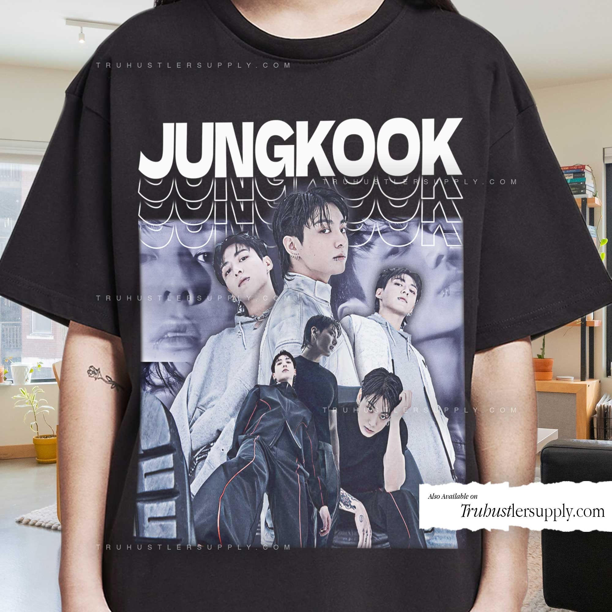 BTS Jungkook Kpop Sweatshirt 3D Tee V3 Bangtan JK Merch 