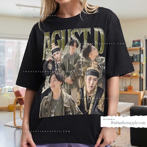 Vintage Yoongi Retro Looks Tshirt, Vintage Agust D Tshirt, Yoongi Retro Graphic Tshirt