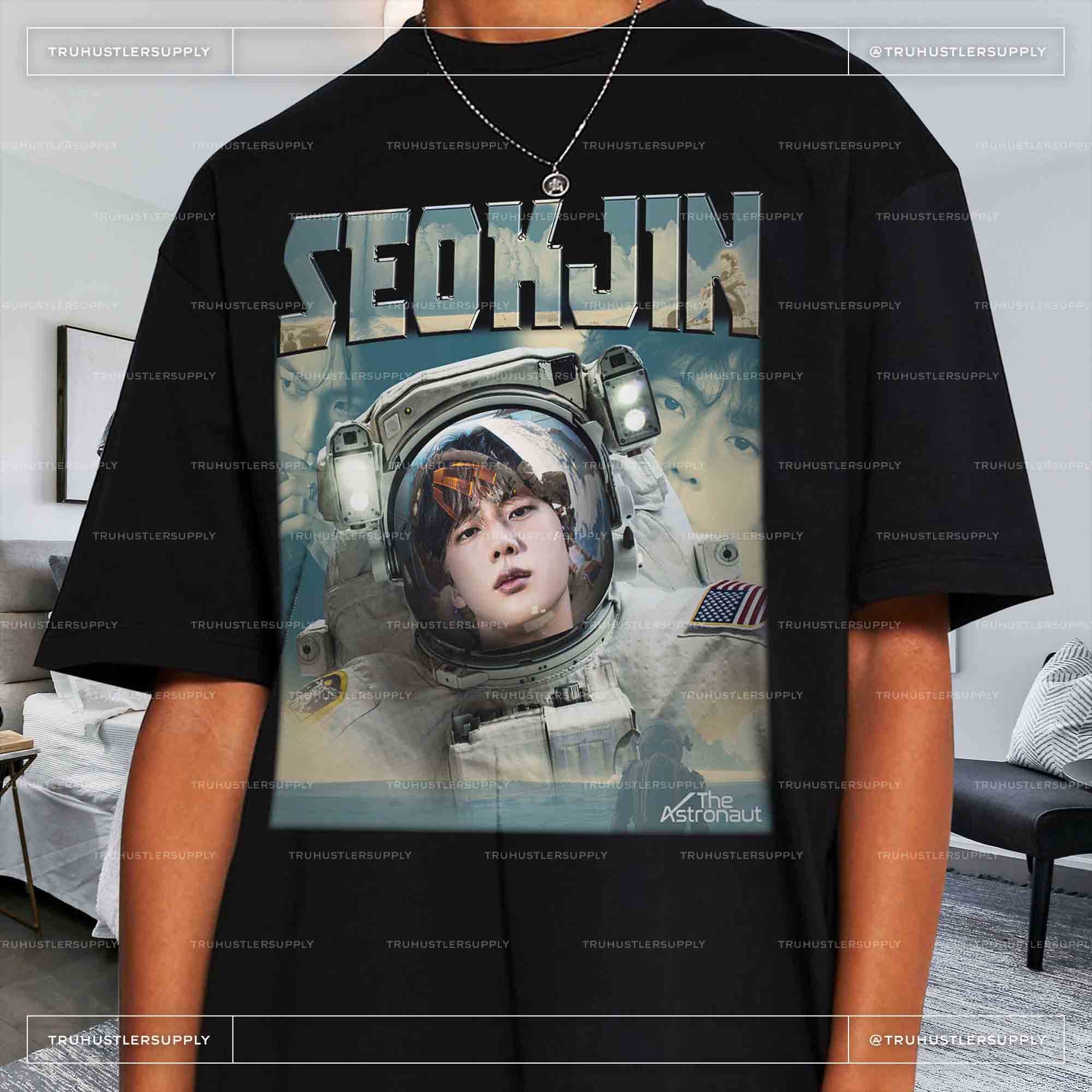 Discover Vintage Seokjin The Austronaut, Vintage Jin Shirt