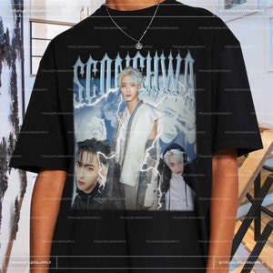 Vintage Seonghwa shirt, Ateez shirt, Wooyoung shirt, Song Min-Gi shirt, San shirt, Choi Jong-Ho shirt, Kpop Vintage shirt
