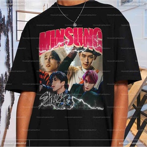 Vintage Minsung shirt, Vintage Minsung SKZ tshirt, Stray Kids Shirt, Stay Fandom