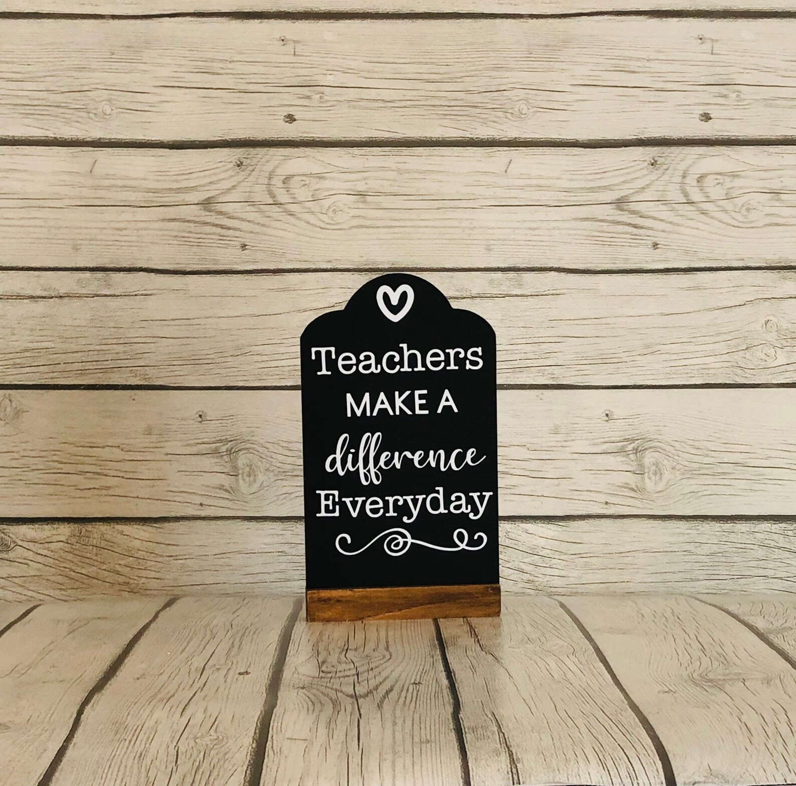 Teacher Wood Sign, Classroom Sign, Teacher Desk Sign, Teachers Make a ...