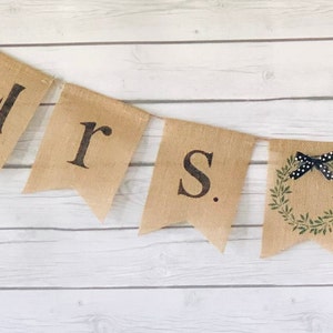 Custom Teacher Name Banner, Rustic Classroom Banner, Farmhouse teacher garland