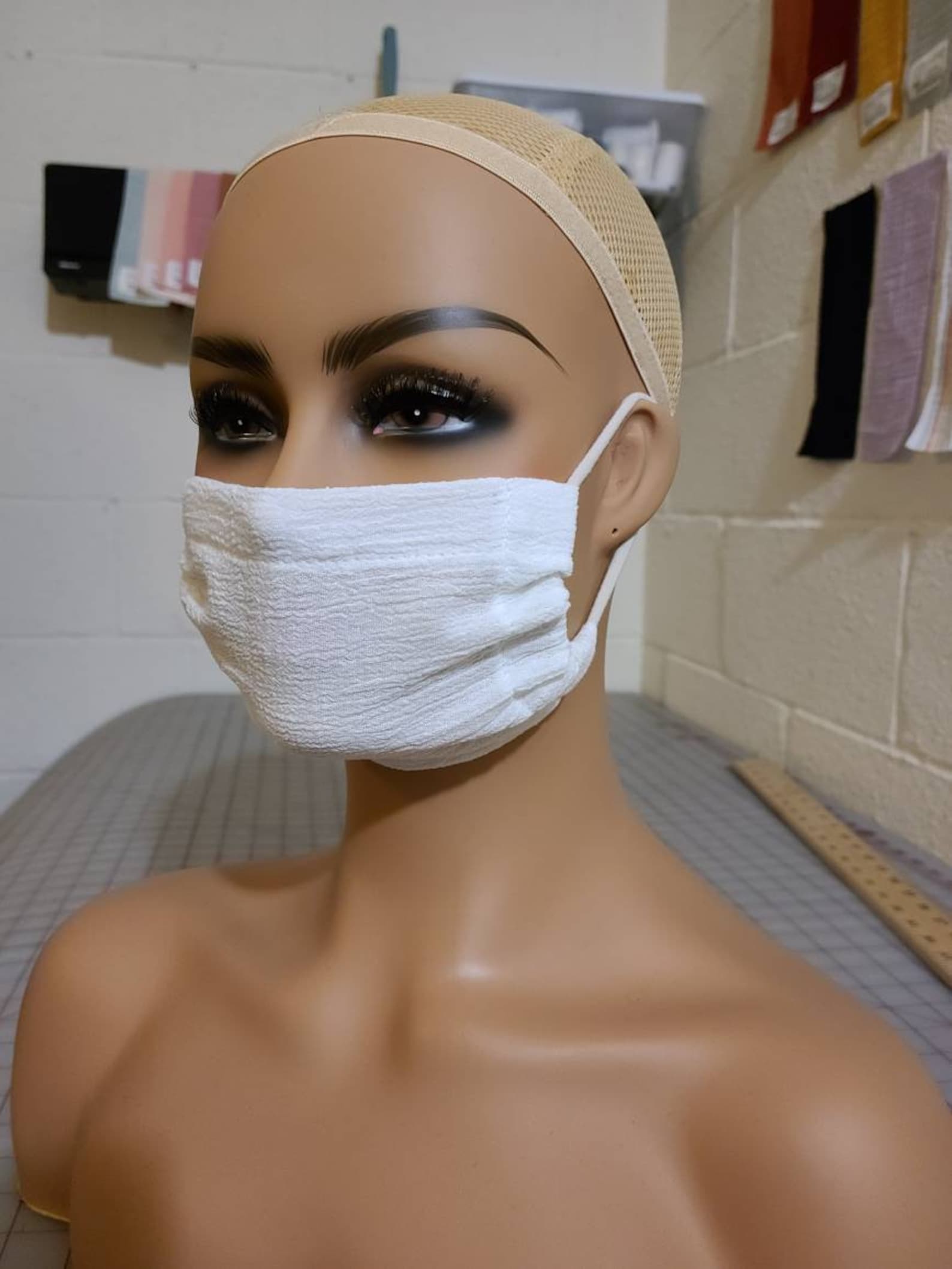 1 Layer Mask Gauze 100 Cotton Breathable Soft Ear Etsy
