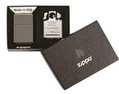 Professionally Engraved Zippo Black Ice Lighter Pipe Insert Gift Set, 29789, Makes A Great Christmas Gift, Custom Zippo, Birthday Gifts
