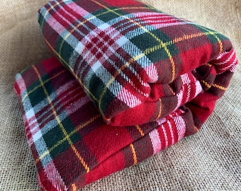 Fathers Day Gift, Corn Bag, Microwave Heating pad, hugs Corn Bags warm Heat pack Hugs gifts Scotch tartan Plaid Scottish Outlander gifts