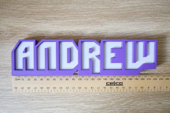 Personalized Custom Twitch Style Name Plate Streamer Gift Etsy