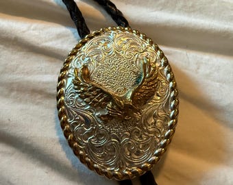 Vintage Montana Silversmiths Men's Bolo Tie