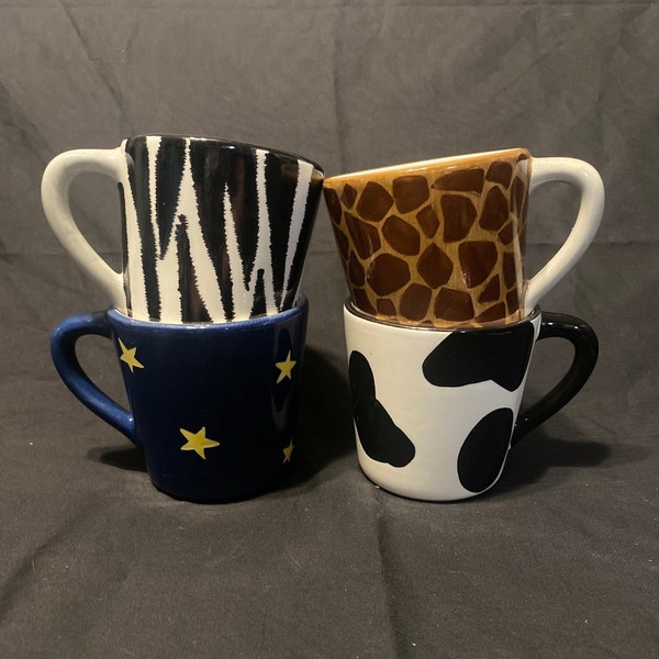 Animal Print Mug Etsy