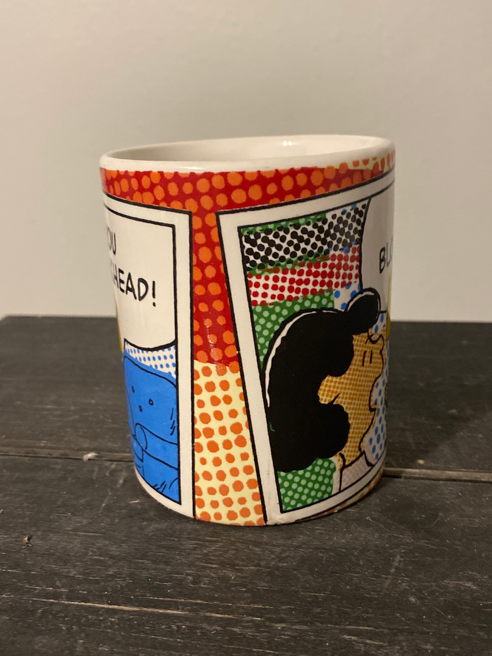 Peanuts Lucy You Blockhead Mug Etsy