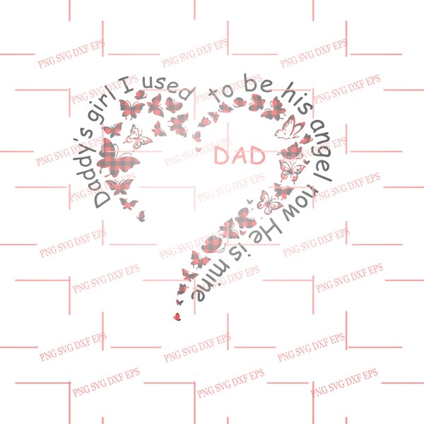 Von Robertmiab - Daddy es Girl I Used To Be Her Angel Now He Is Mine Svg, Daddys Girl Svg 2022 HALLOWEEN SVG / Merry Christmas Svg