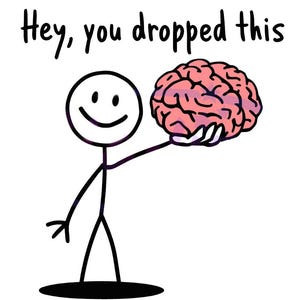 Hey_You Dropped This Brain Svg, Divertente Sarcastico Adulto Svg Download, Slogan Divertente Svg