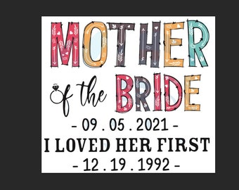 By Robertmiab -  Custom Mother Of The Bride September 5Th 2021 Svg, Custom Mother Day Svg, Mom Svg