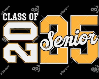 Class of 2025 Senior 2025 Svg, terug naar school 2025 Svg, afstuderen 25 Svg digitaal bestand, afstuderen 2025 Svg, afstuderen Shirt Svg, Senior 25