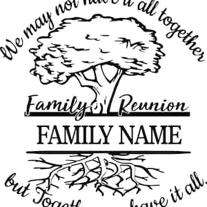 Par Robertmiab - arbre de réunion de famille / arbre généalogique jour Svg, ensemble, nous avons tout Svg 2022 HALLOWEEN SVG / joyeux Noël Svg, Noël Svg