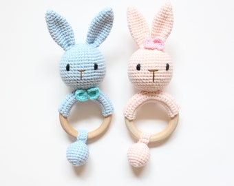 baby bunny rattle