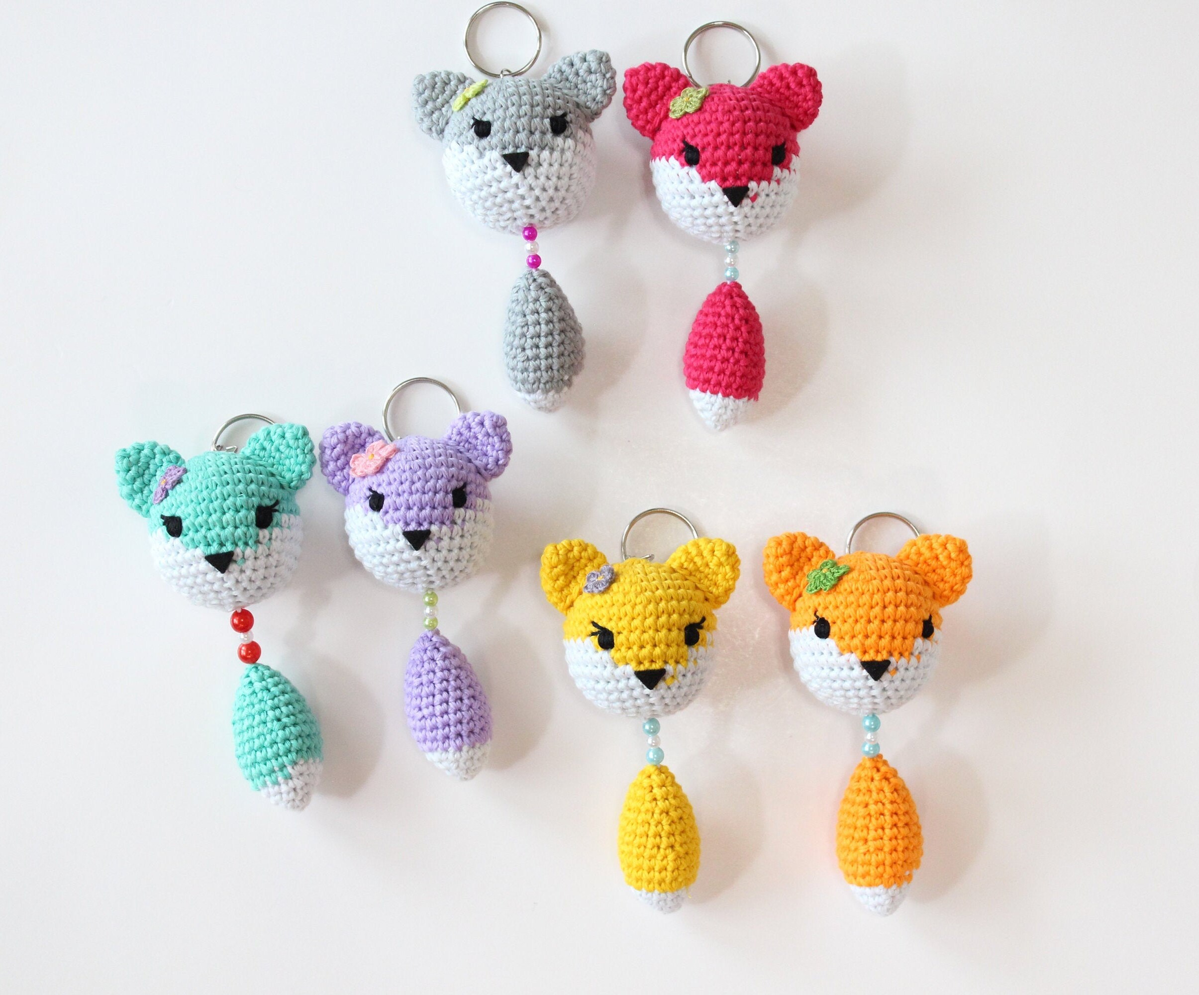 tsubomi fox keychain blind box