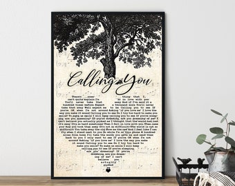 Calling You Poster Etsy