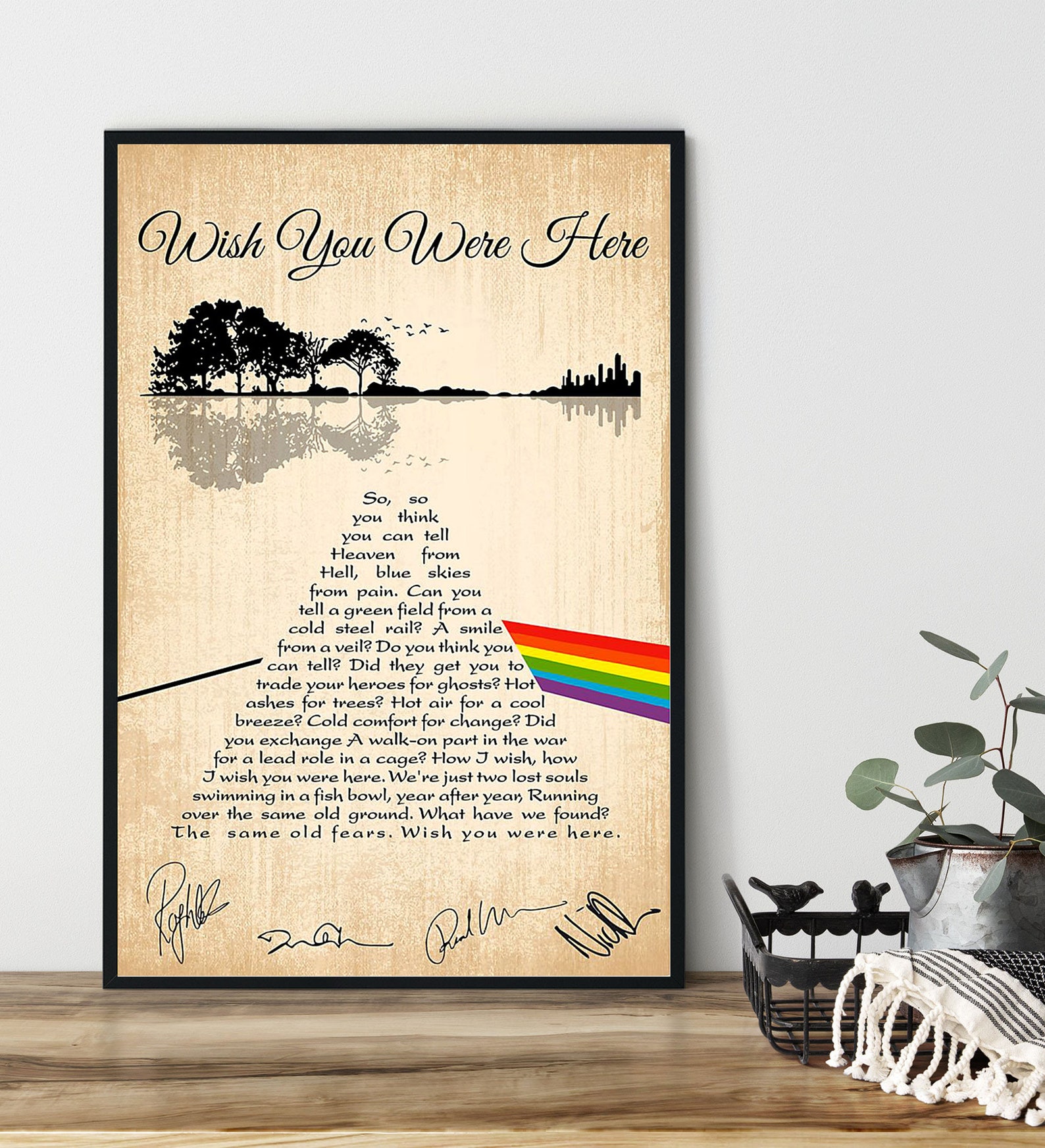 I Wish You Were Here Significato