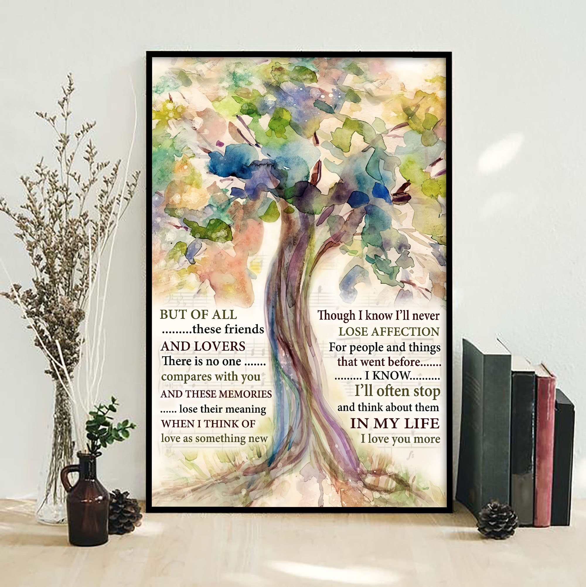 The Beatles There Are Places I Remember In My Life Lyrics | Etsy