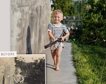 Vintage Photo Restoration | Repair & Enhance Old Photos | Digital Download