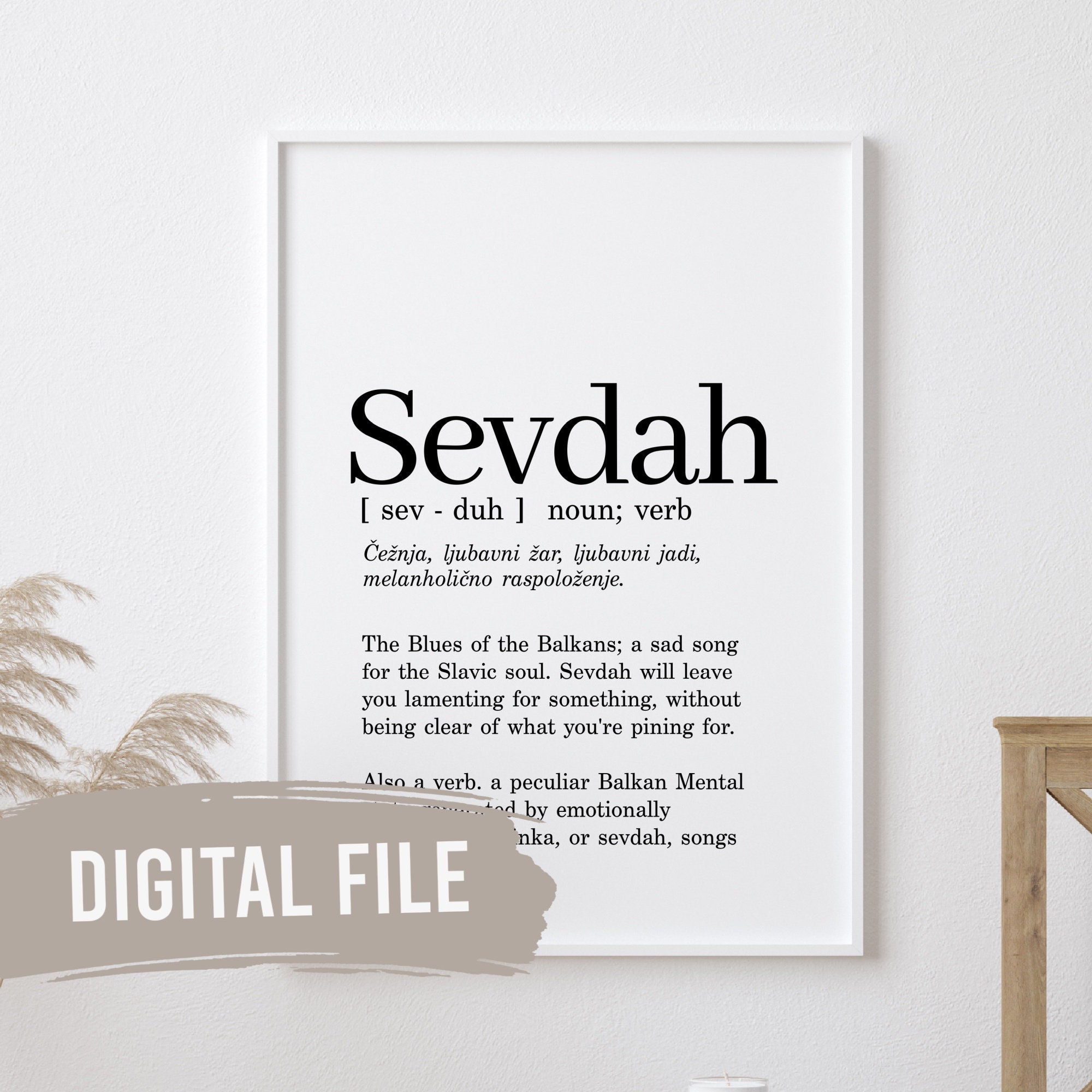 Sevdah Meaning Custom Balkan Wall Prints Printable Art - Etsy Singapore Sevdah Meaning Custom Balkan Wall Prints Printable Art - Etsy Singapore