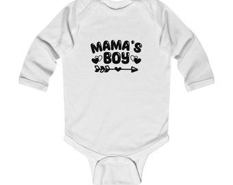 Mamas boy - Body de manga larga para bebé