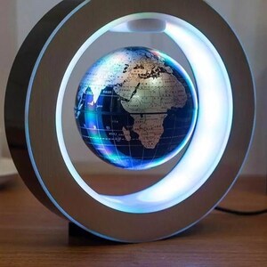 Globe terrestre lévitation flottant, globe terrestre magnétique LED