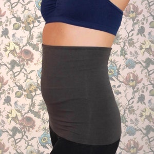 Organic Cotton belly warmer, double layered belly warmer, belly band, haramaki. *Note*Medium Brown & Large Brown are OUT OF STOCK