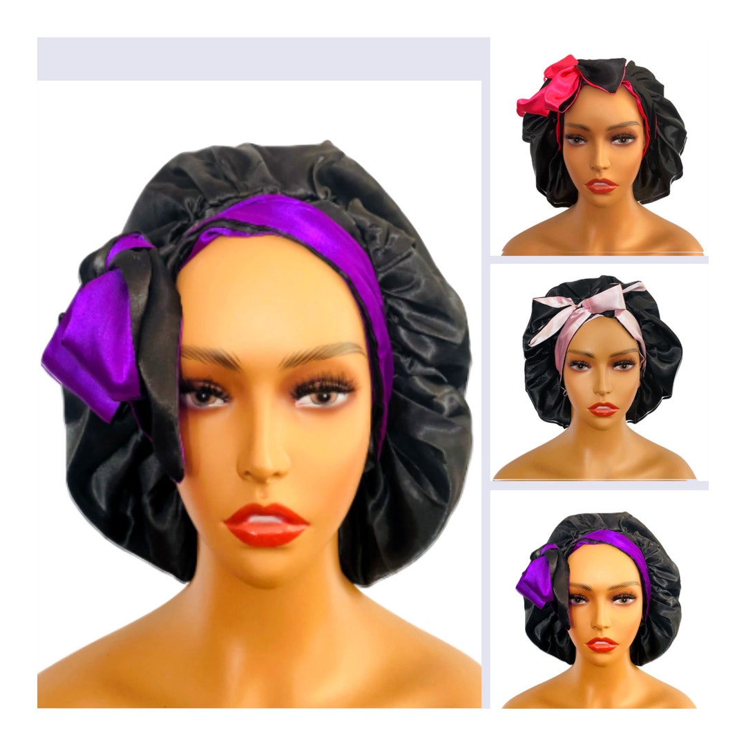 Satin Reversible With Adjustable Ties and Edge Protection for