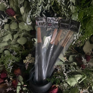 Dipped Incense Sticks | Witchcraft Incense | Witch Incense | Money Spell | Ritual Incense | Witch Altar | Altar Supplies | Witchy Gift Ideas