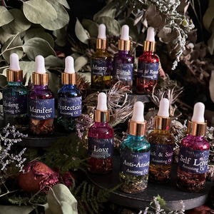 Anointing Oil | Witchcraft Oil | Witch Oil | Spellwork Oil | Oil Blend | Witchcraft Supplies | Spell Oil | Witch Gift | Witch Altar | Occult