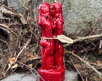 Velas con figuras para parejas vestidas de todos los géneros / Hechizo de amor / Vela LGBTQIA+ / Hechizo de reconciliación / Hechizo de alma gemela / Hechizo de romance / Hechizo de amante