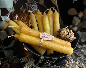 Self Love Spell Candles | Ritual Candles | Self Love Spells | Intention Candles | Dressed Candles | Witch Gifts | Witchcraft Candles
