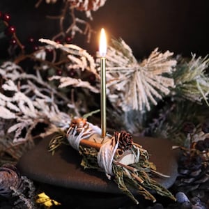 Yule Log | Yule Gifts | Witch Altar | Witchy Gifts | Witch Christmas | Spellwork | Gifts for Witches | Witch Supplies | Yuletide |