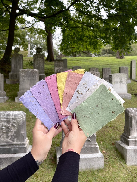 Intention Paper | Spellwork Paper | Handmade Paper | Petition Paper | Witch Paper | Ritual Paper | Spellwork Supplies |  Witchcraft Supplies