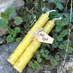 Self Love Spell Candles | Ritual Candles | Self Love Spells | Intention Candles | Dressed Candles | Witch Gifts | Witchcraft Candles