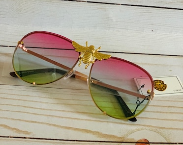Gucci honey bee sunglasses outlet