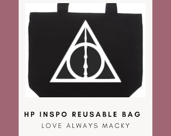 HP Inspired Reusable Tote Bag