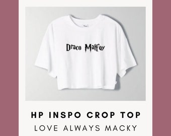 HP inspired CROP TOP