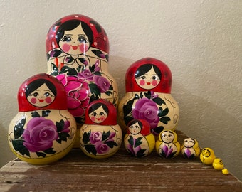 russian dolls 10 piece set
