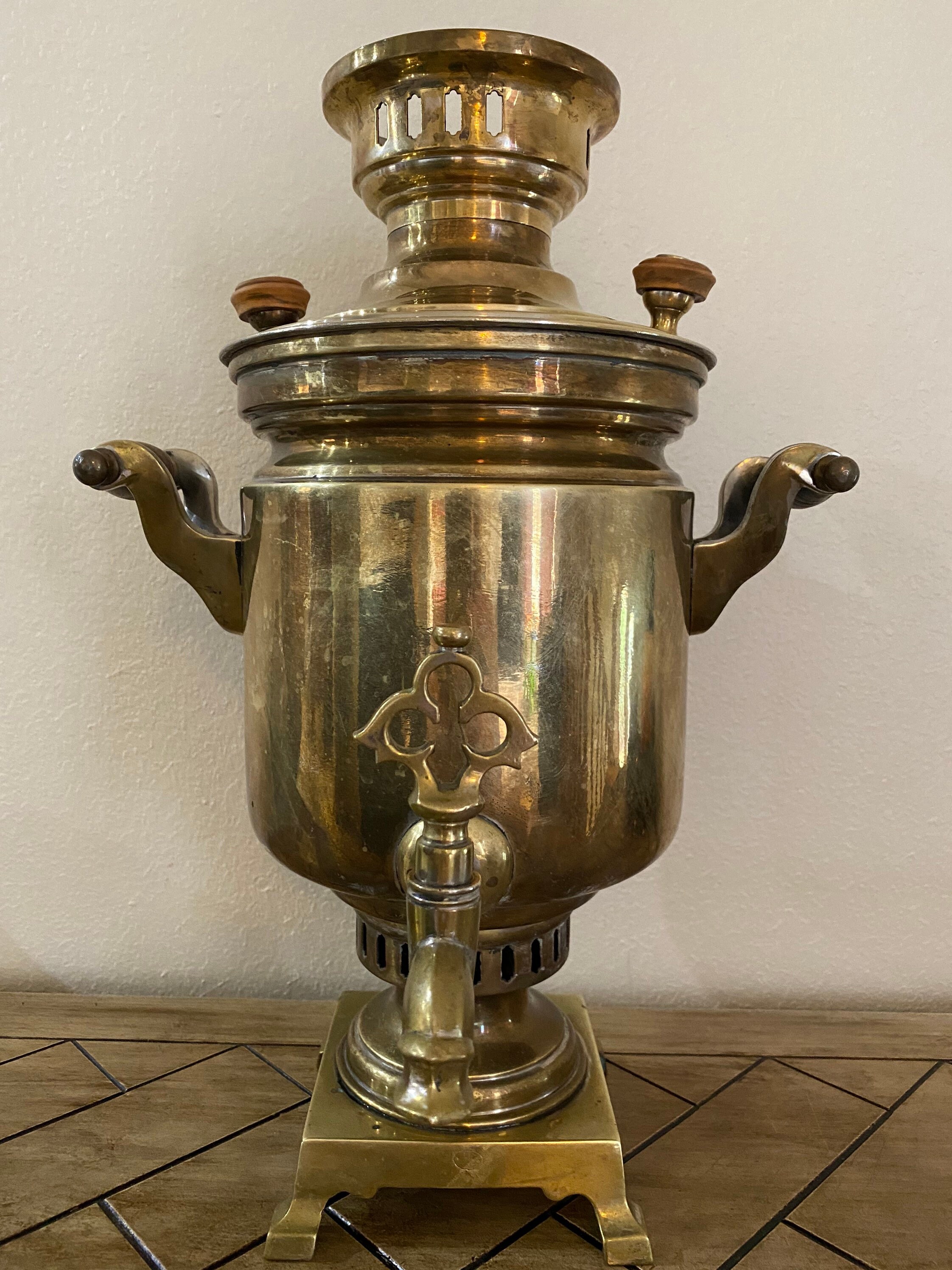 Russian Antique Samovar Tea Pot KOLCHUGIN Very Beautiful Etsy