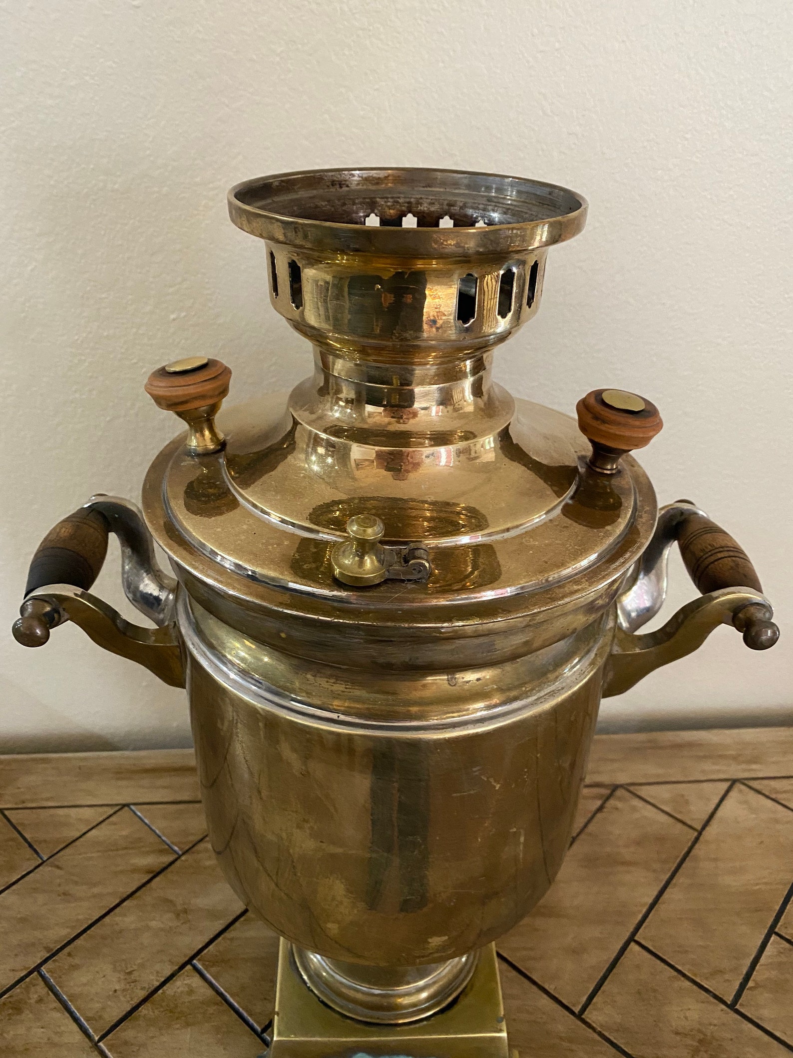 Russian Antique Samovar Tea Pot KOLCHUGIN Very Beautiful Etsy