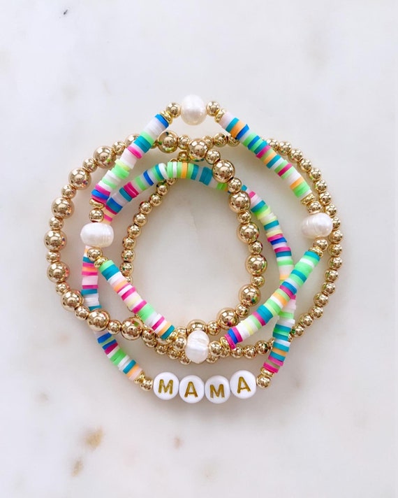Boho beads stack bracelets ✨🐚🧿⭐️ | Instagram